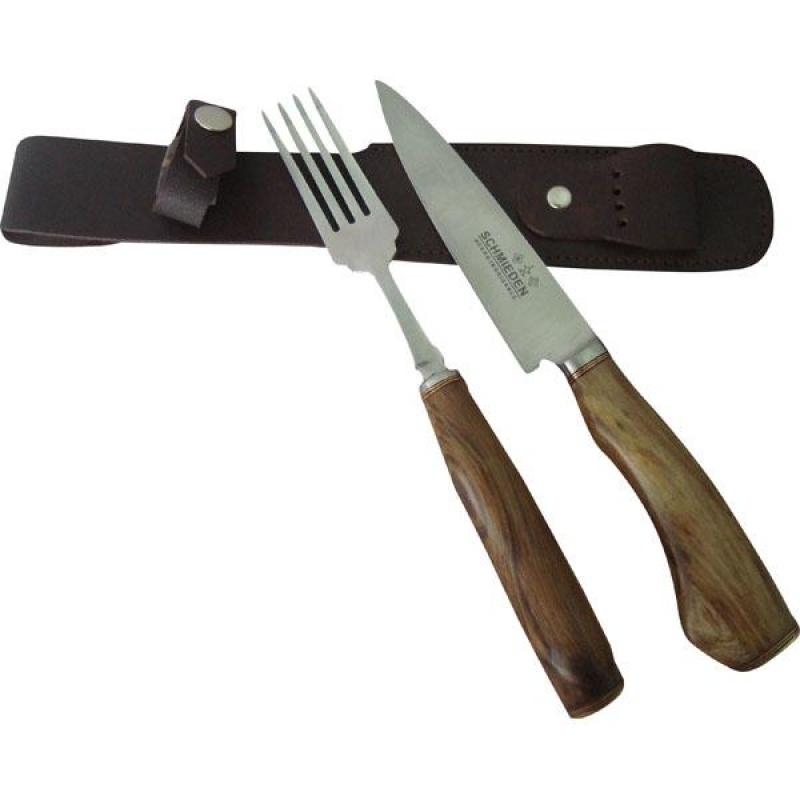 Knife & Fork Set, Cowhide Sheath